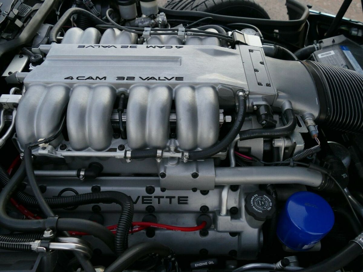 1991 Turquoise Metallic Chevrolet Corvette Coupe