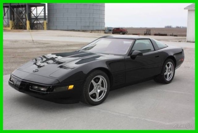1991 Black Chevrolet Corvette