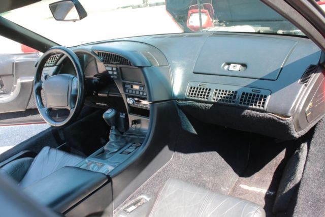 1991 Red Chevrolet Corvette Coupe