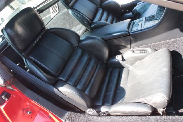 1991 Red Chevrolet Corvette Coupe