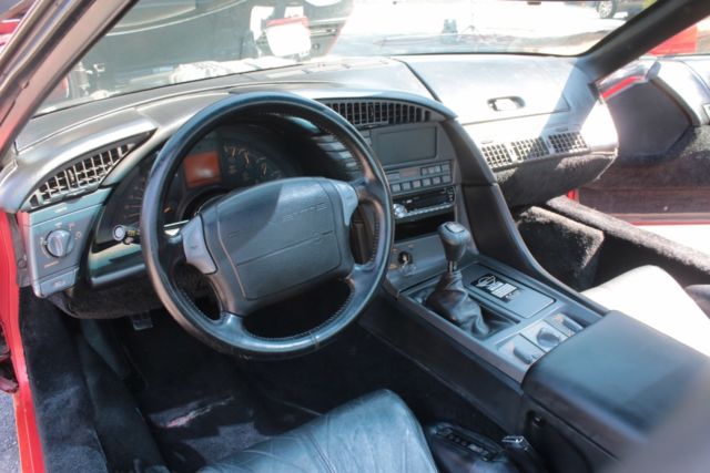 1991 Red Chevrolet Corvette Coupe