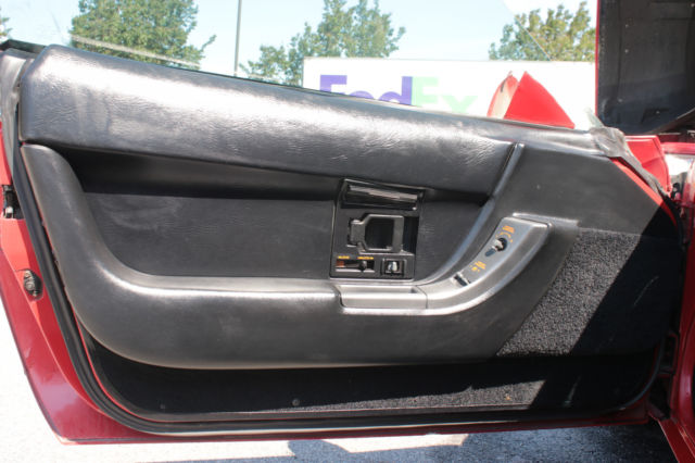 1991 Red Chevrolet Corvette Hatchback