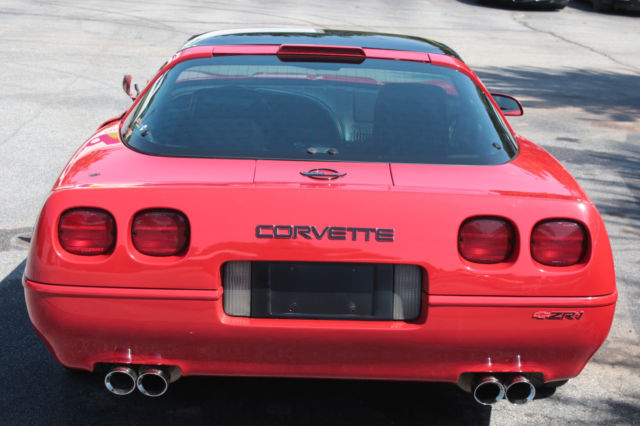 1991 Red Chevrolet Corvette Hatchback