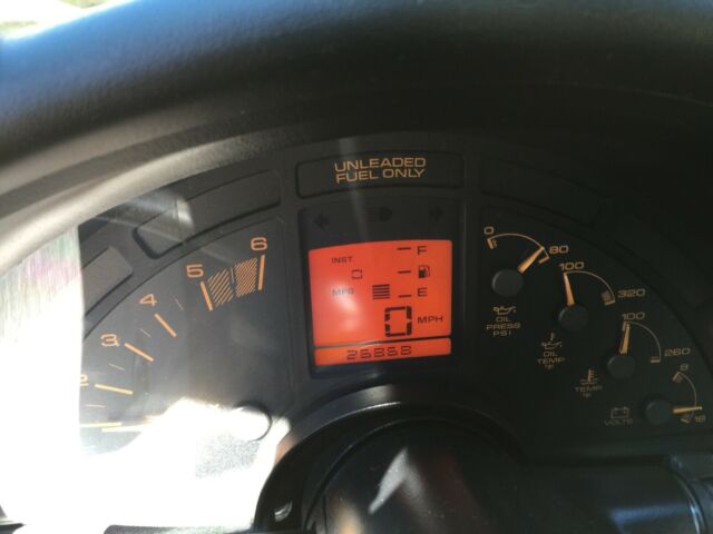 1991 Red Chevrolet Corvette Coupe