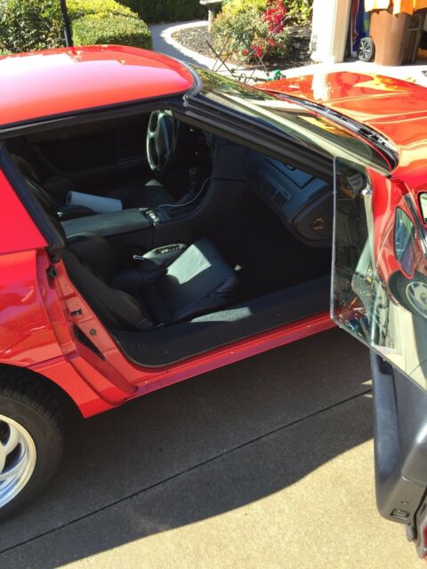 1991 Red Chevrolet Corvette Coupe