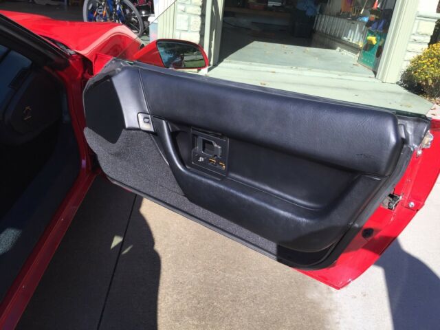 1991 Red Chevrolet Corvette Coupe