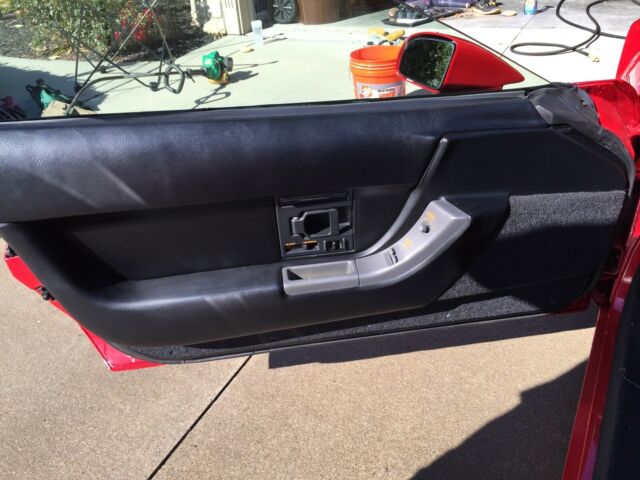 1991 Red Chevrolet Corvette Coupe