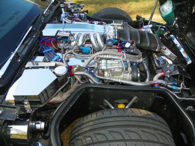 1991 Green Chevrolet Corvette Coupe