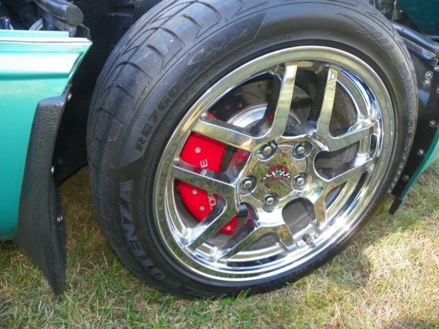 1991 Green Chevrolet Corvette Coupe
