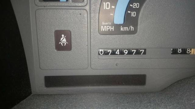 1991 Blue Chevrolet S-10 Standard Cab Pickup