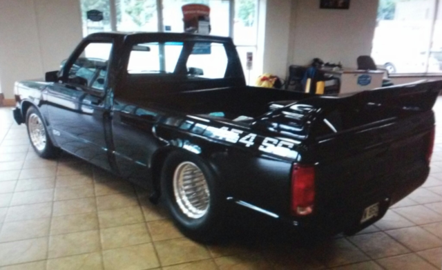1991 Black Chevrolet S-10 Pick-up