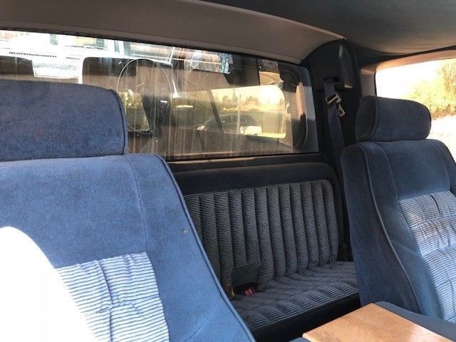 1991 Blue Chevrolet Silverado 1500 Extended Cab Pickup