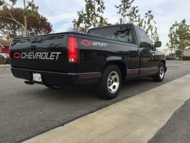1991 Black Chevrolet Silverado 1500 Single Cab