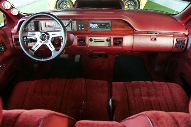 1991 Red Chevrolet Caprice Sedan