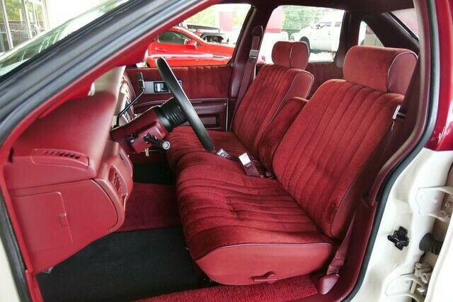 1991 Red Chevrolet Caprice Sedan