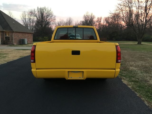 1991 Yellow Chevrolet C/K Pickup 1500 Cab & Chassis