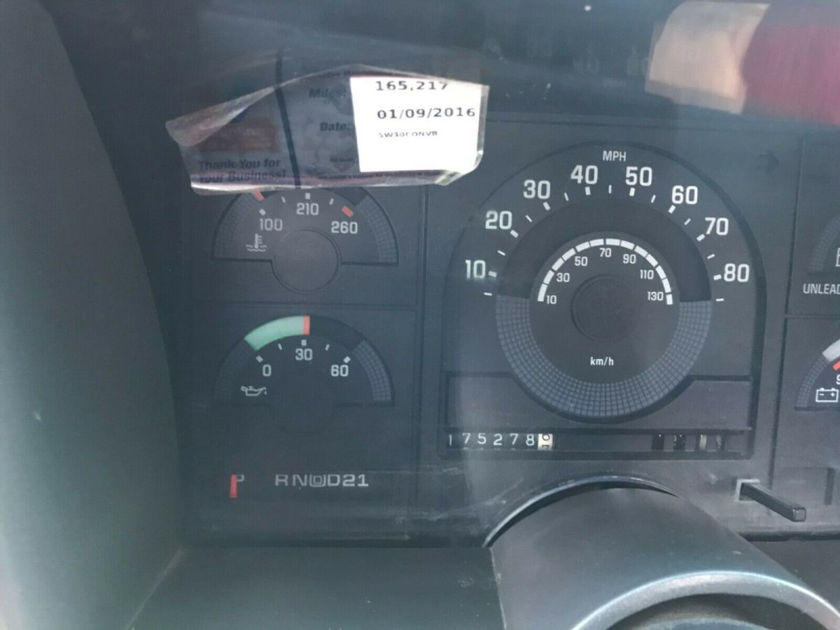 1991 Chevrolet C/K Pickup 1500 Standard Cab Pickup