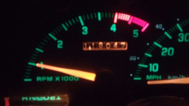 1991 Burgundy Chevrolet C/K Pickup 3500 Extended Cab Pickup