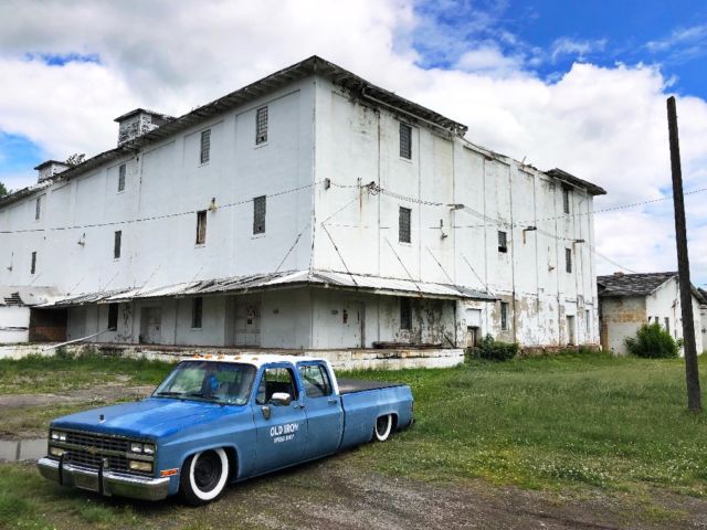 1991 Blue Chevrolet C/K Pickup 3500 Extended Crew Cab Pickup