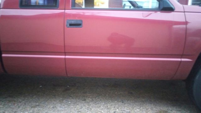 1991 Burgundy Chevrolet C/K Pickup 3500 Extended Cab Pickup