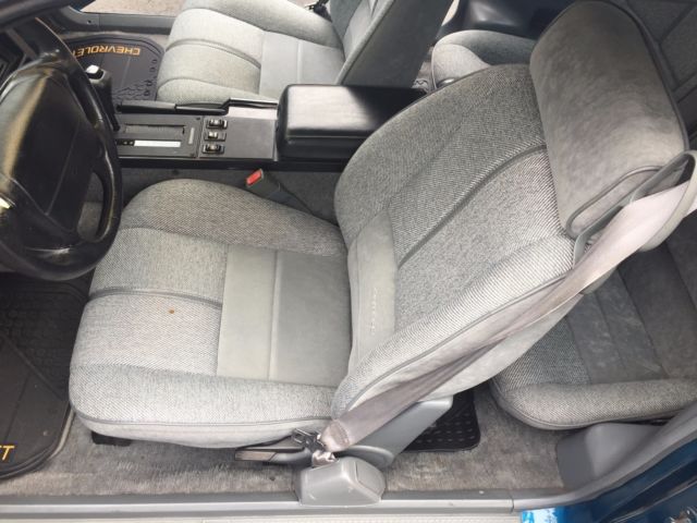 1991 Blue Chevrolet Camaro Coupe