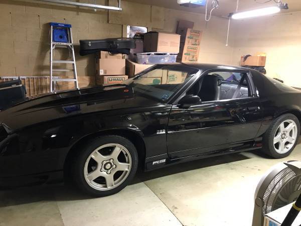 1991 Black Chevrolet Camaro Coupe