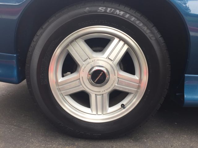 1991 Blue Chevrolet Camaro Coupe