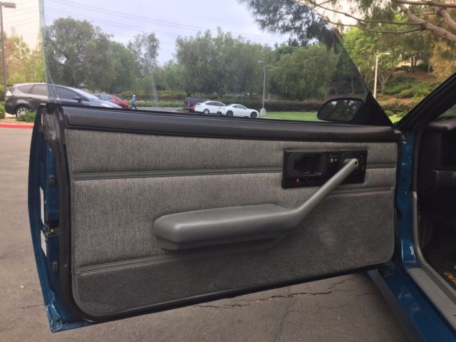 1991 Blue Chevrolet Camaro Coupe
