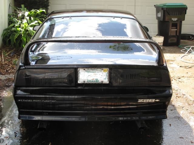 1991 Black Chevrolet Camaro Coupe