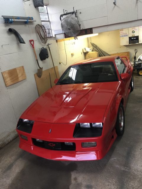 1991 Red Chevrolet Camaro