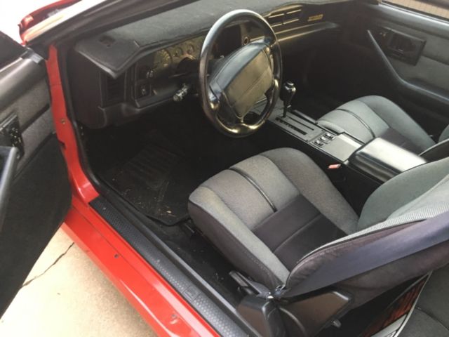 1991 Red Chevrolet Camaro