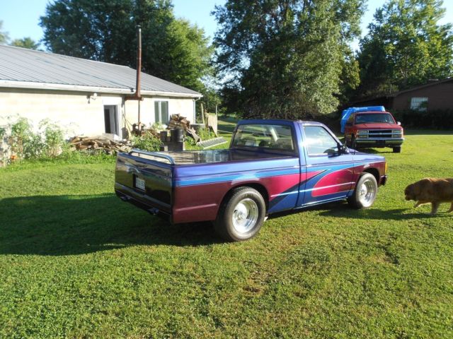 1991 Purple Chevrolet Other Pickups Crew Cab Pickup