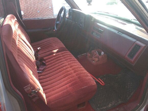 1991 Red Chevrolet Silverado 1500