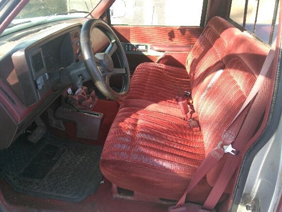 1991 Red Chevrolet Silverado 1500