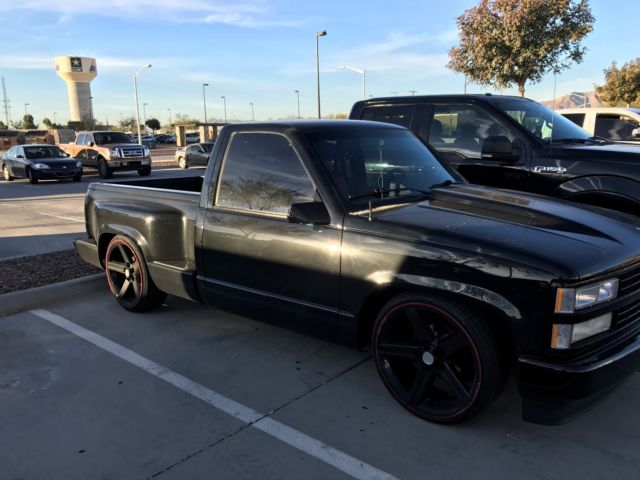 1991 Black Chevrolet C/K Pickup 1500 Standard Cab Pickup