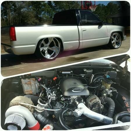 1991 Black & Silver Chevrolet C/K Pickup 1500 Standard Cab Pickup