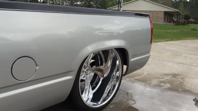 1991 Black & Silver Chevrolet C/K Pickup 1500 Standard Cab Pickup