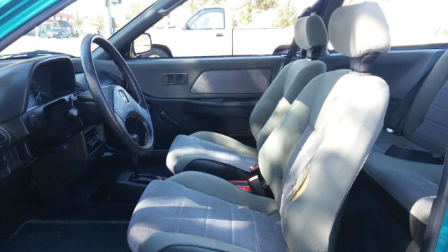 19910000 Teal Honda Civic Hatchback