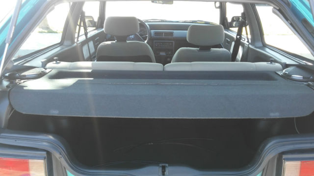 19910000 Teal Honda Civic Hatchback