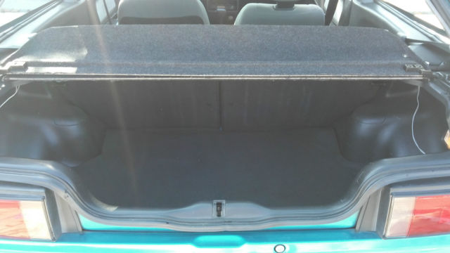 19910000 Teal Honda Civic Hatchback