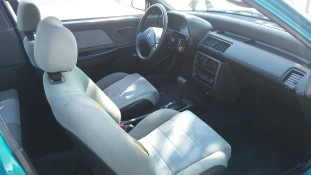 19910000 Teal Honda Civic Hatchback