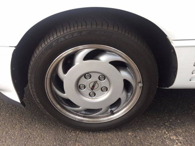 1991 Blue Chevrolet Corvette Convertible