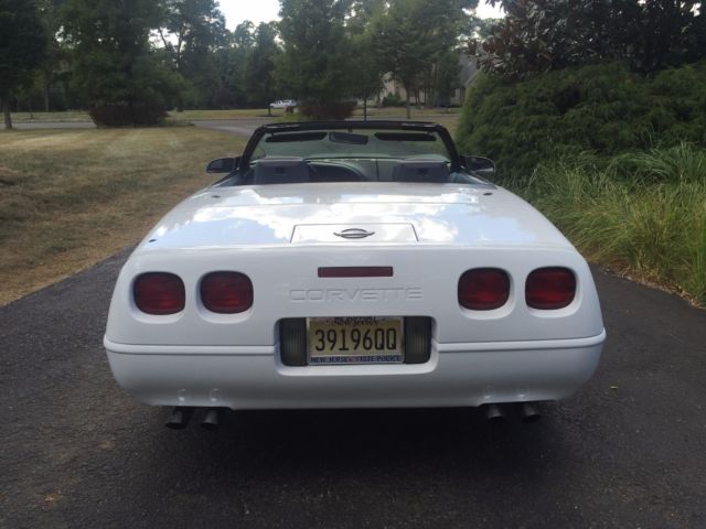 1991 Blue Chevrolet Corvette Convertible