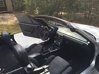 1991 Silver Mazda MX-5 Miata Convertible