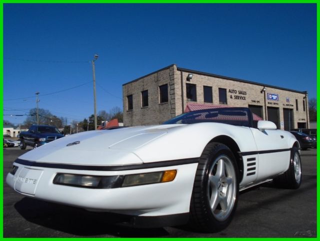 1991 Black Chevrolet Corvette Convertible