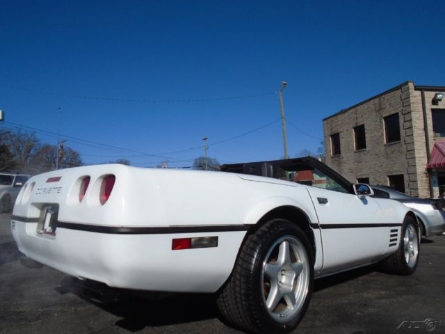 1991 Black Chevrolet Corvette Convertible