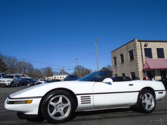 1991 Black Chevrolet Corvette Convertible
