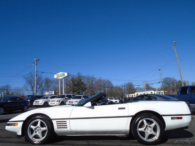 1991 Black Chevrolet Corvette Convertible