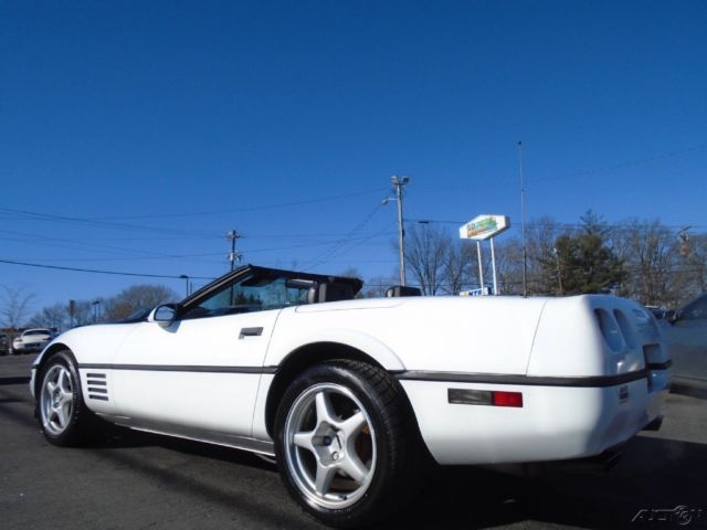 1991 Black Chevrolet Corvette Convertible