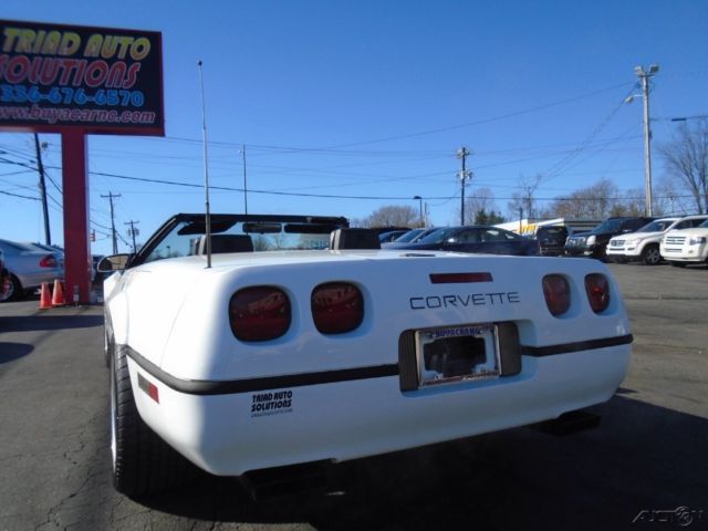 1991 Black Chevrolet Corvette Convertible